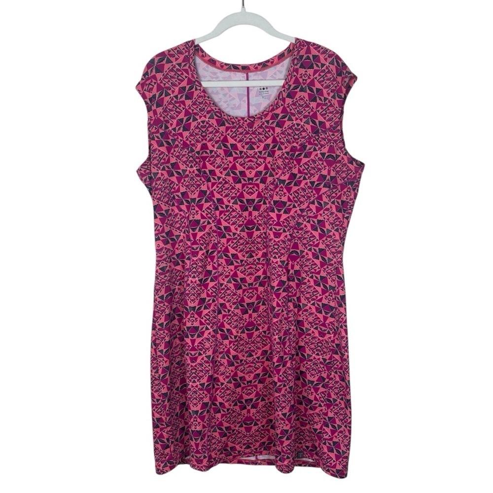 Title Nine Pink Espionage Dream Peony Athletic Dress Size XL Outdoors Hiking